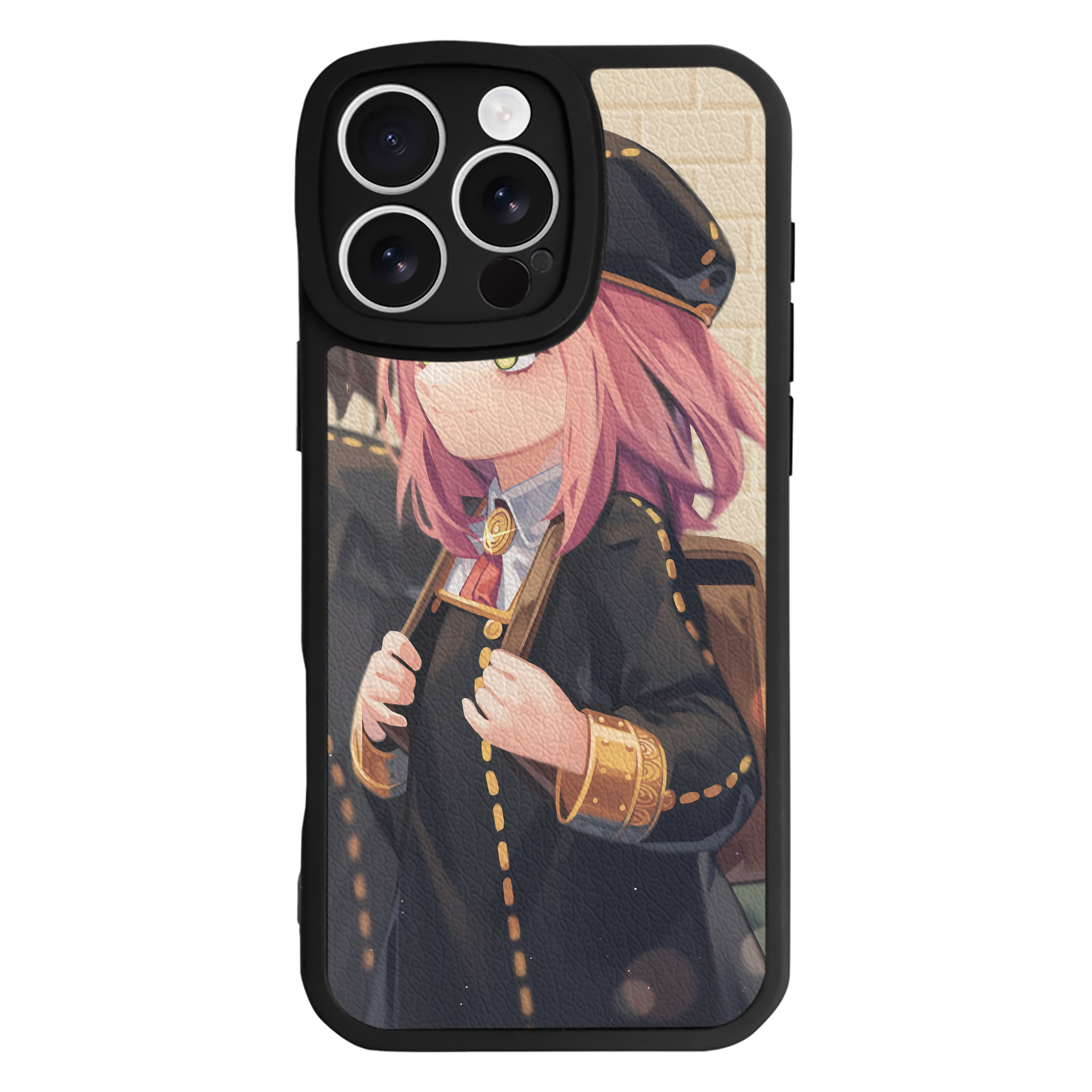 （画像用） SPY×FAMILY间谍家家酒 【iPhone 16シリーズ対応】シリコンスマホケース（レザー調） 材質：シリコン